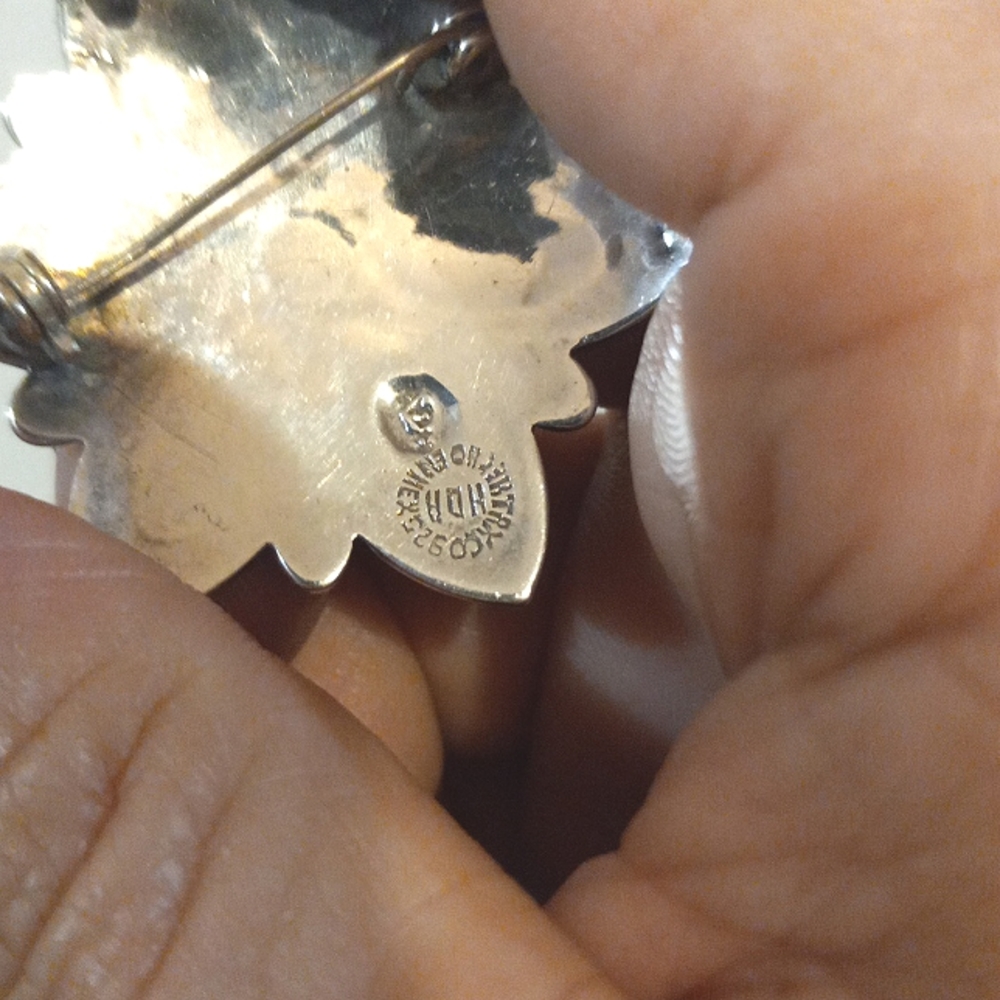 925 Mexico brooch/pendant - Picture 6 of 14
